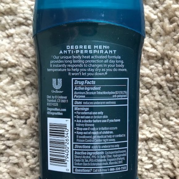 BRAND NEW men's Degree Dry Protection deodorant - Picture 3 of 4